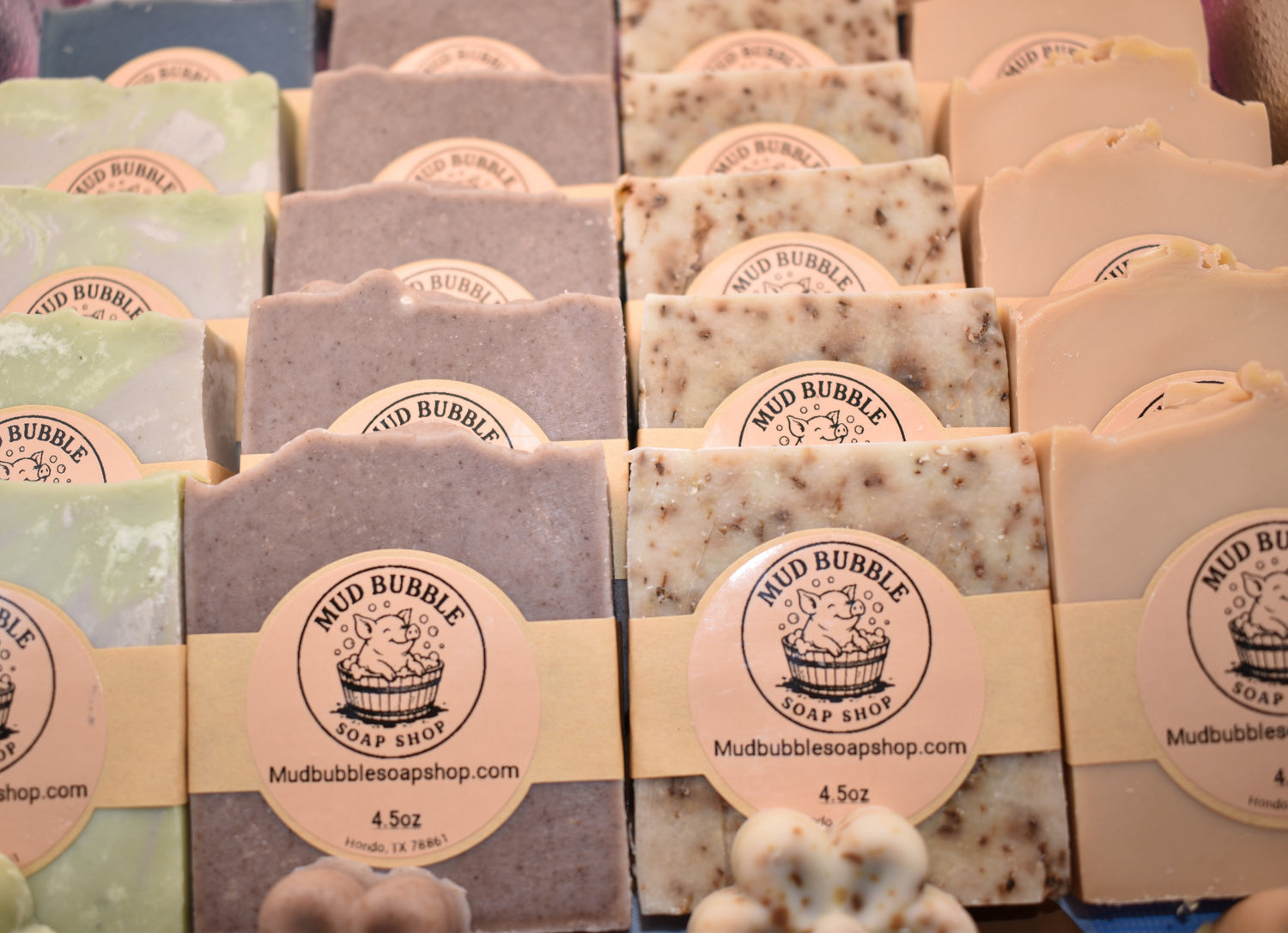 Mud Bubble Soaps